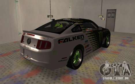 Ford Mustang GT Falken Monster 2010 v2.0 para GTA San Andreas