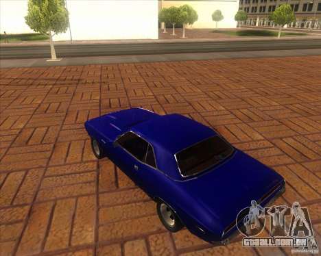 Dodge Challenger RT Hemi para GTA San Andreas