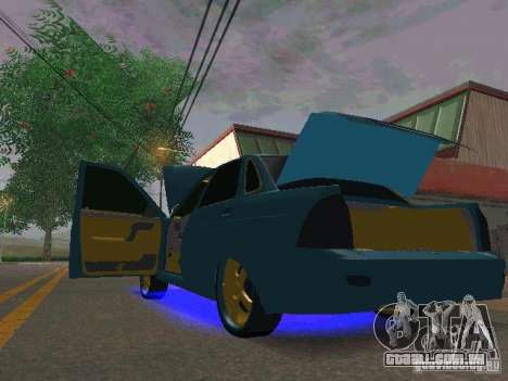 LADA 2170 Priora Gold Edition para GTA San Andreas