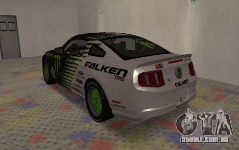 Ford Mustang GT Falken Monster 2010 v2.0 para GTA San Andreas