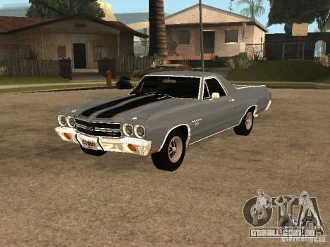 Chevrolet El Camino SS 454 1970 para GTA San Andreas