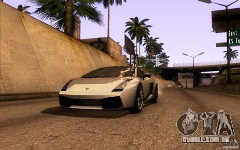 Lamborghini Gallardo Superleggera para GTA San Andreas