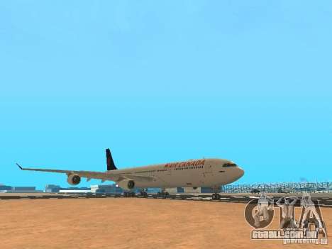 Airbus A340-300 Air Canada para GTA San Andreas