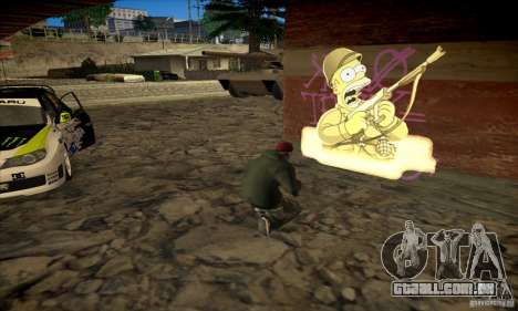 Simpson Graffiti Pack v2 para GTA San Andreas