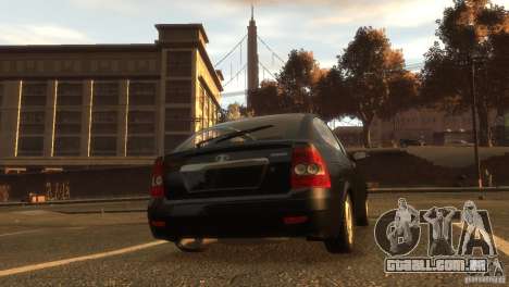 Estoque de sedã LADA Priora 2172 para GTA 4