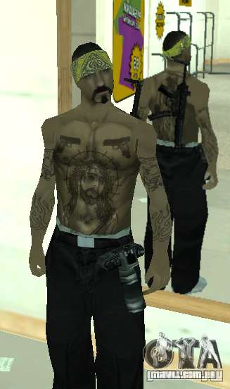 Vagos Gang Skins para GTA San Andreas