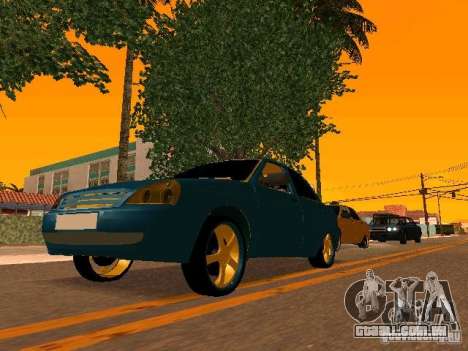 LADA 2170 Priora Gold Edition para GTA San Andreas