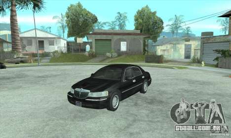 Lincoln Town Car 2002 para GTA San Andreas