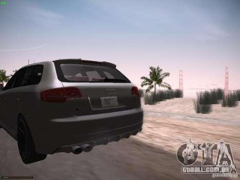 Audi RS3 2011 para GTA San Andreas