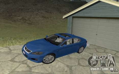 Lexus IS-F v2.0 para GTA San Andreas