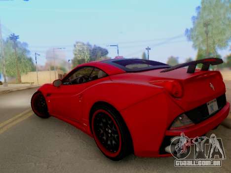 Ferrari California Hamann 2011 para GTA San Andreas