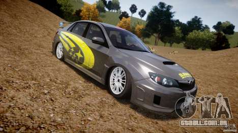 Subaru Impreza WRX STi 2011 Subaru World Rally para GTA 4