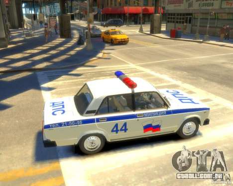 Polícia Vaz-2105 para GTA 4