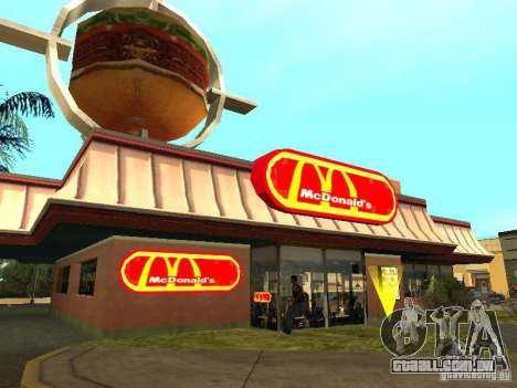 Mc Donalds para GTA San Andreas