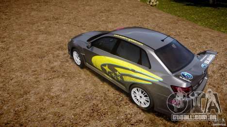 Subaru Impreza WRX STi 2011 Subaru World Rally para GTA 4