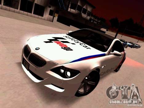 BMW M6 MotoGP SafetyCar para GTA San Andreas