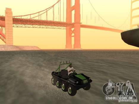 Veículo todo - terreno Argo Avenger para GTA San Andreas