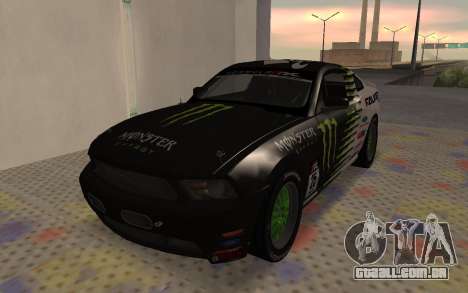 Ford Mustang GT Falken Monster 2010 v2.0 para GTA San Andreas