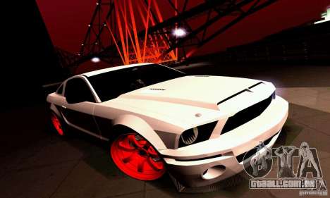 Shelby GT500 KR para GTA San Andreas