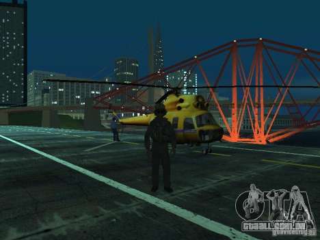 Polícia mi-2 para GTA San Andreas