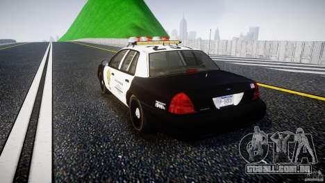 Ford Crown Victoria Raccoon City Police Car para GTA 4