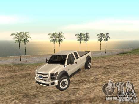 Ford Super Duty F-550 para GTA San Andreas