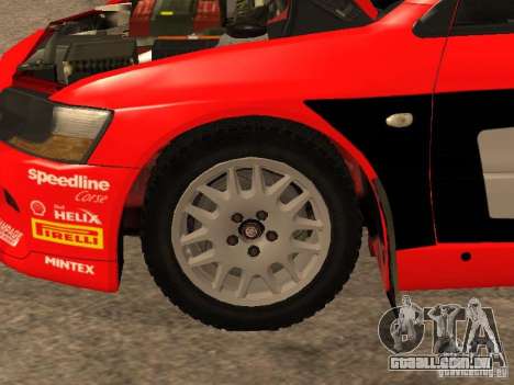 Mitsubishi Lancer Evo IX DiRT2 para GTA San Andreas