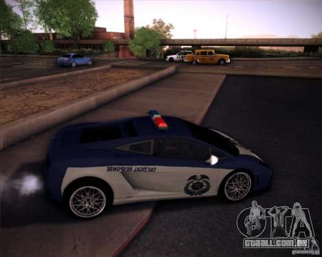Lamborghini Gallardo LP560-4 Undercover Police para GTA San Andreas