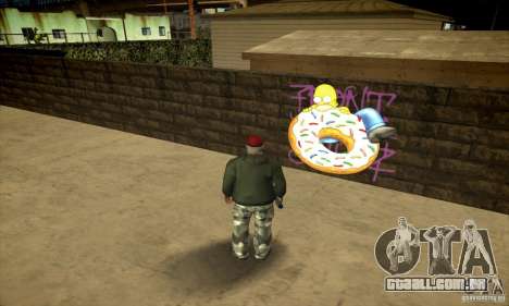 Simpson Graffiti Pack v2 para GTA San Andreas