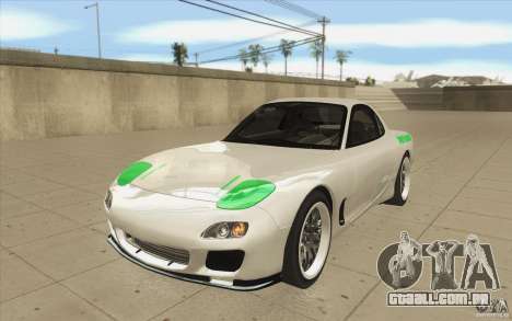 Mazda FD3S - Ebisu Style para GTA San Andreas