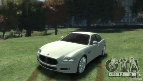 Maserati Quattroporte para GTA 4