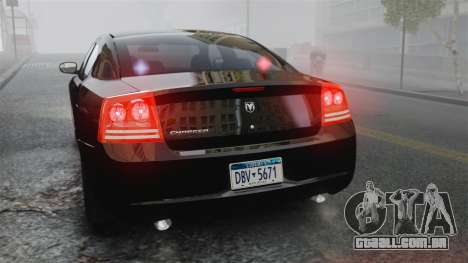Dodge Charger RT Hemi FBI 2007 para GTA 4