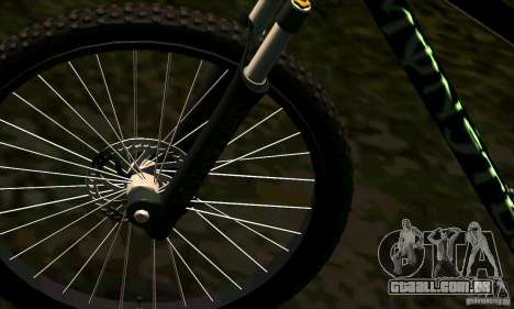 Bicicleta com Monster Energy para GTA San Andreas