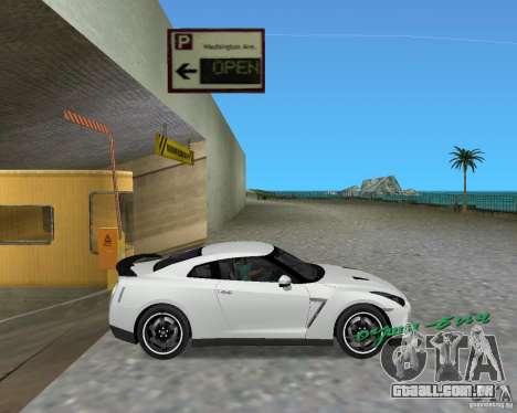 Nissan GT R35 Vspec para GTA Vice City