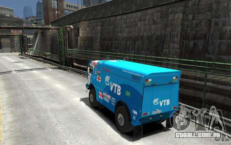 KAMAZ 4911 Rally MASTER para GTA 4