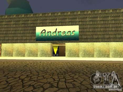 Cafe de Andreas para GTA San Andreas
