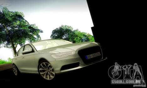 Audi A6 2012 para GTA San Andreas