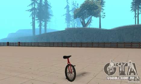 Unicycle para GTA San Andreas