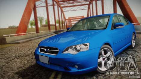 Subaru Legacy 2004 v1.0 para GTA San Andreas