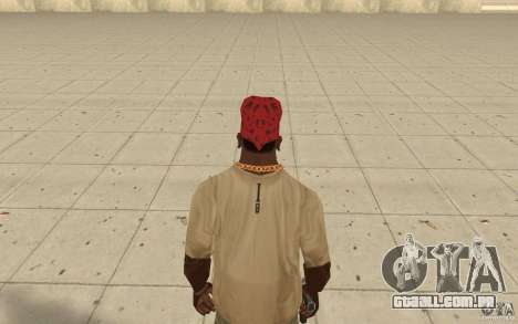 Bandana vermelha Maryshuana para GTA San Andreas