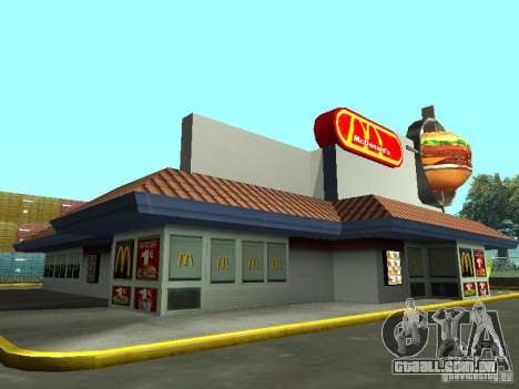 Mc Donalds para GTA San Andreas