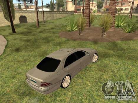 Mercedes-Benz S600 w200 para GTA San Andreas