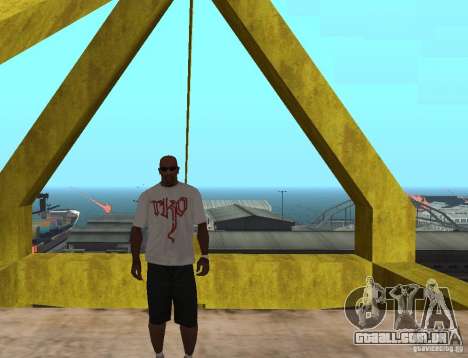 T-shirt WWE RKO para GTA San Andreas