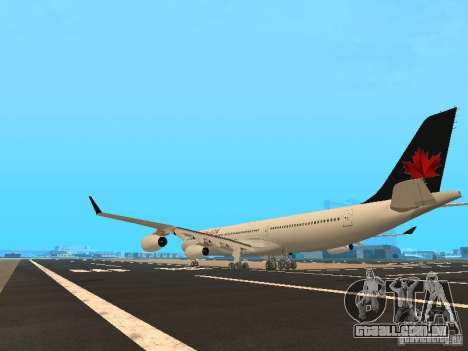 Airbus A340-300 Air Canada para GTA San Andreas