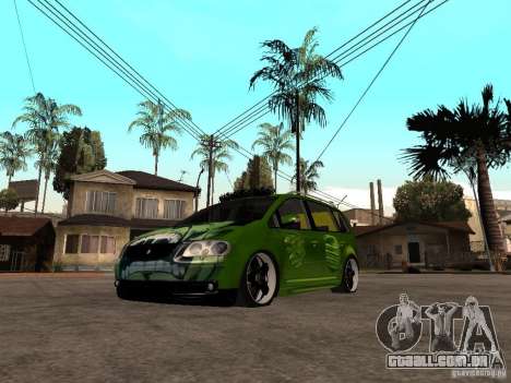 Volkswagen Touran The Hulk para GTA San Andreas