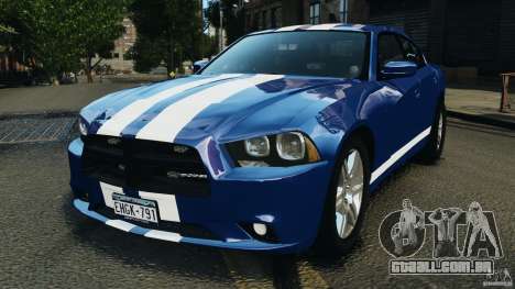 Dodge Charger Unmarked Police 2012 [ELS] para GTA 4