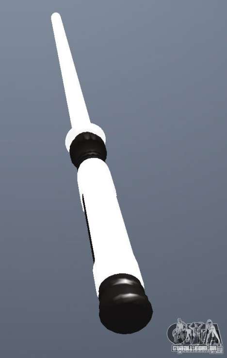 Lightsabre v2 White para GTA San Andreas