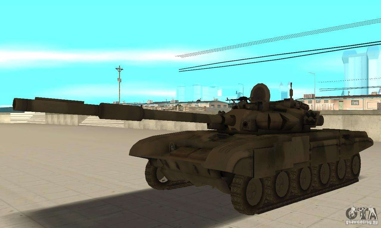 Tanque t-90 para GTA San Andreas