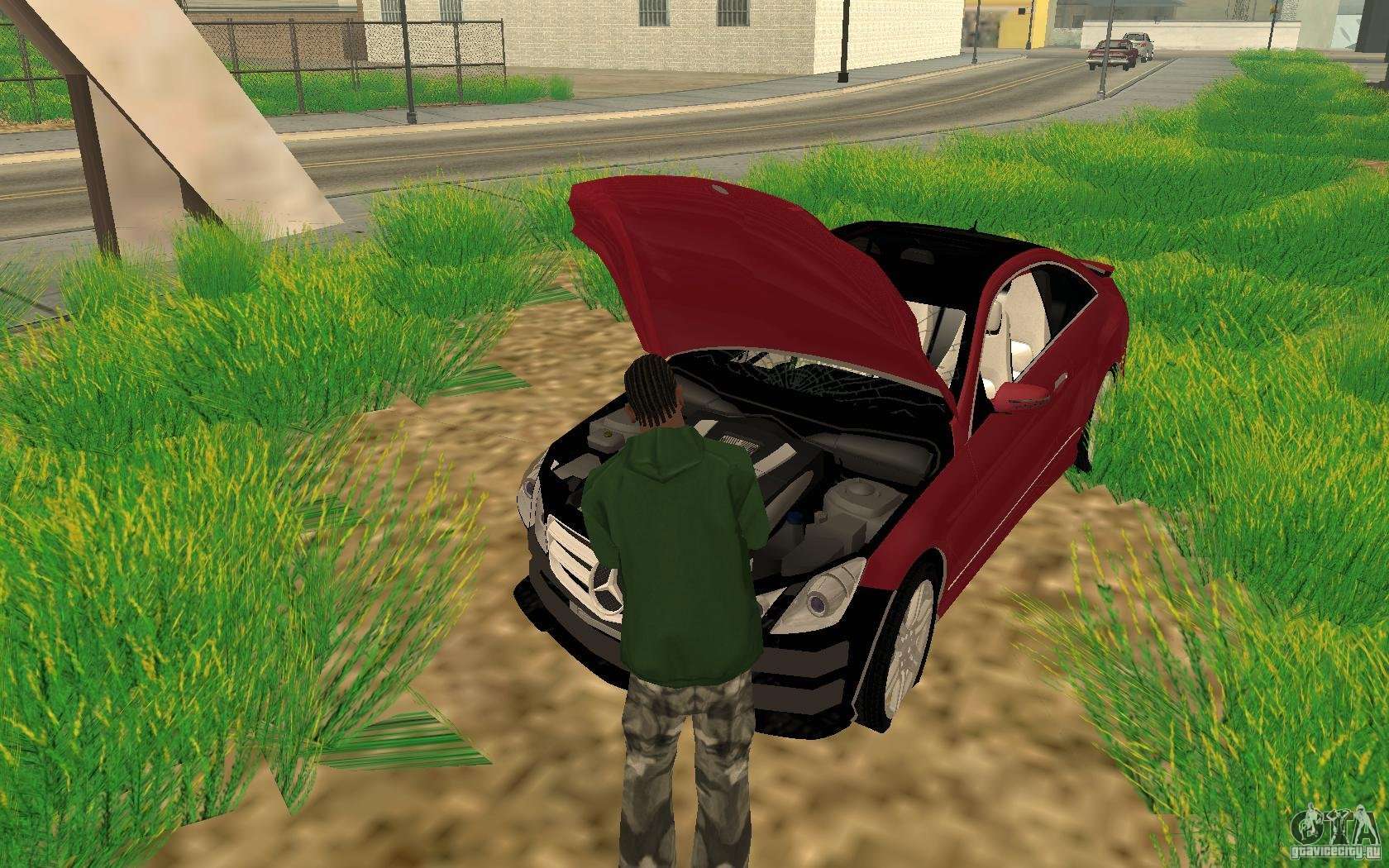 CLEO mod: CJ pode reparar o carro para GTA San Andreas