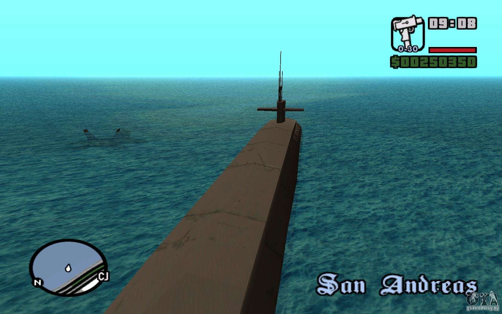 Submarino para GTA San Andreas